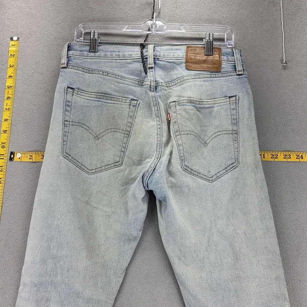 Levis Jeans Mens Blue Selvedge LVC Light Wash Thrashed Fits‎ 28x30